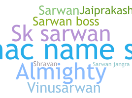 Biệt danh - Sarwan