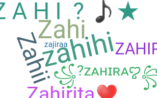 Biệt danh - Zahira
