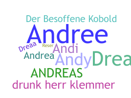Biệt danh - Andreas