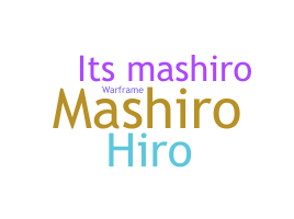 Biệt danh - mashiro