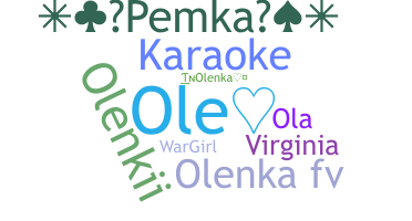 Biệt danh - Olenka