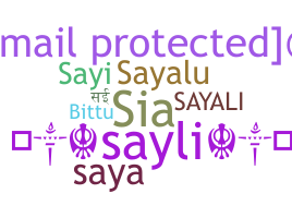 Biệt danh - Sayali