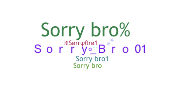 Biệt danh - Sorrybro1