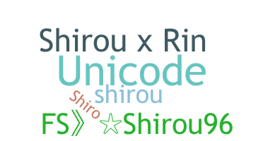 Biệt danh - Shirou