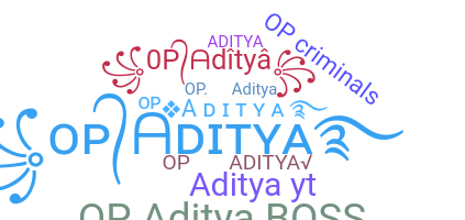 Biệt danh - OPAditya