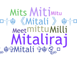 Biệt danh - Mitali