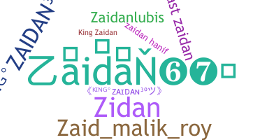 Biệt danh - Zaidan