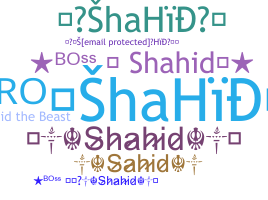 Biệt danh - Shahid