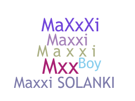 Biệt danh - maxxi