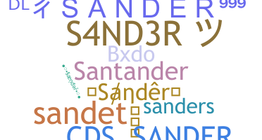 Biệt danh - Sander