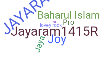 Biệt danh - Jayaram