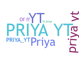Biệt danh - PriyaYT