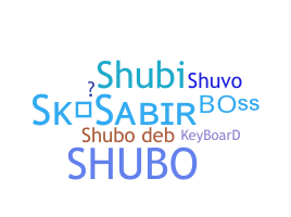 Biệt danh - Shubo