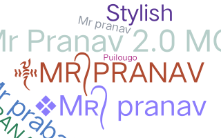 Biệt danh - Mrpranav