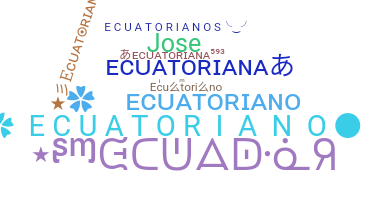 Biệt danh - ecuatoriano
