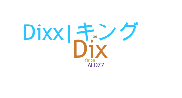 Biệt danh - Dixx