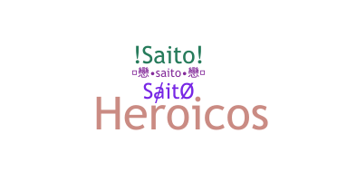 Biệt danh - Saito