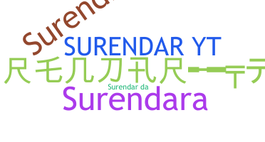 Biệt danh - Surenda