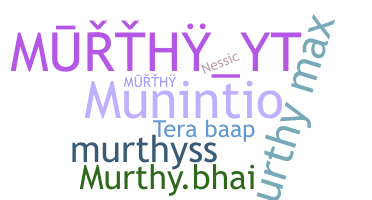 Biệt danh - Murthy