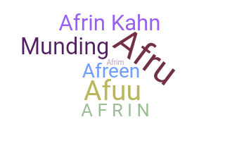 Biệt danh - Afrin