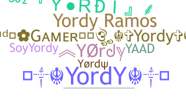 Biệt danh - Yordy