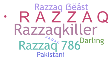 Biệt danh - Razzaq