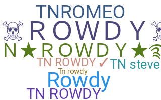 Biệt danh - Tnrowdy