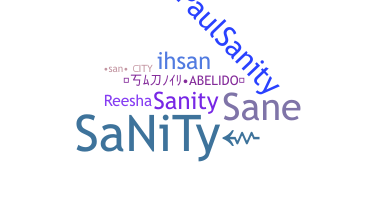 Biệt danh - SaNiTy