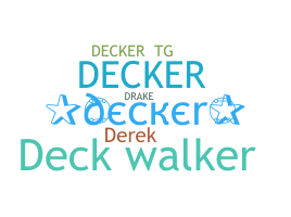 Biệt danh - Decker