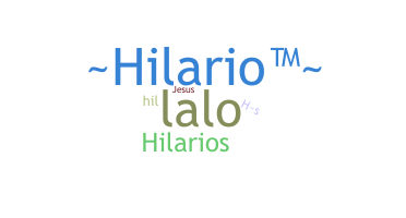 Biệt danh - Hilario