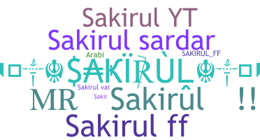 Biệt danh - Sakirul