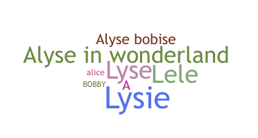 Biệt danh - Alyse