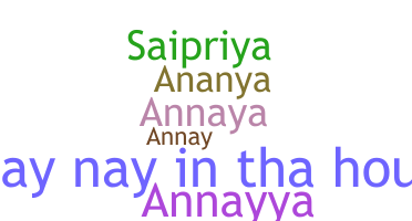 Biệt danh - Annaya
