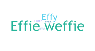 Biệt danh - Effie