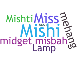 Biệt danh - Misbah