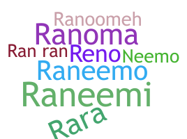 Biệt danh - Raneem