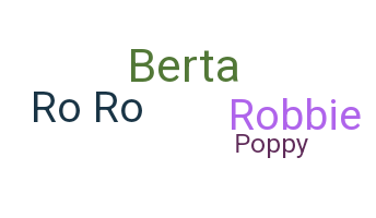 Biệt danh - Roberta