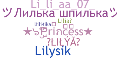 Biệt danh - Liliya