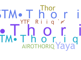 Biệt danh - Thoriq