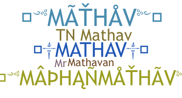 Biệt danh - Mathav