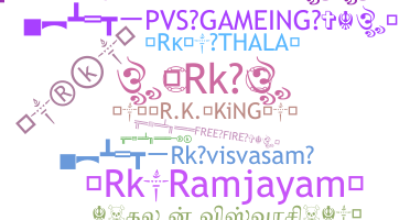 Biệt danh - RkRamjayam