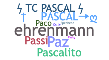 Biệt danh - Pascal