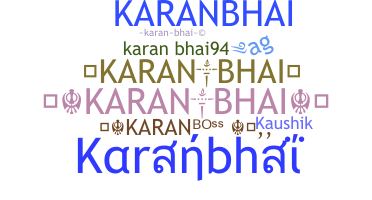 Biệt danh - Karanbhai