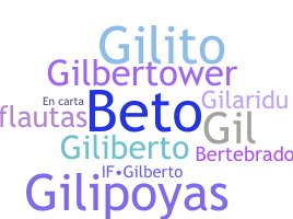 Biệt danh - Gilberto
