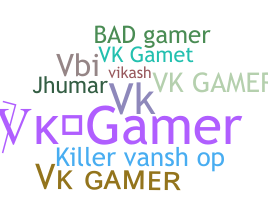 Biệt danh - VKGAMER