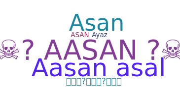 Biệt danh - Aasan