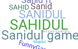 Biệt danh - Sanidul