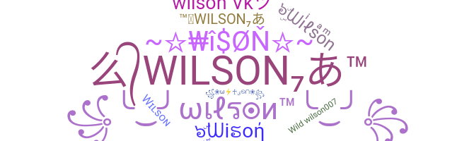Biệt danh - Wilson