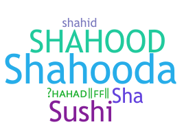 Biệt danh - Shahad