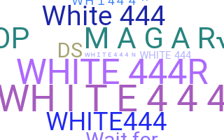 Biệt danh - WHITE4444